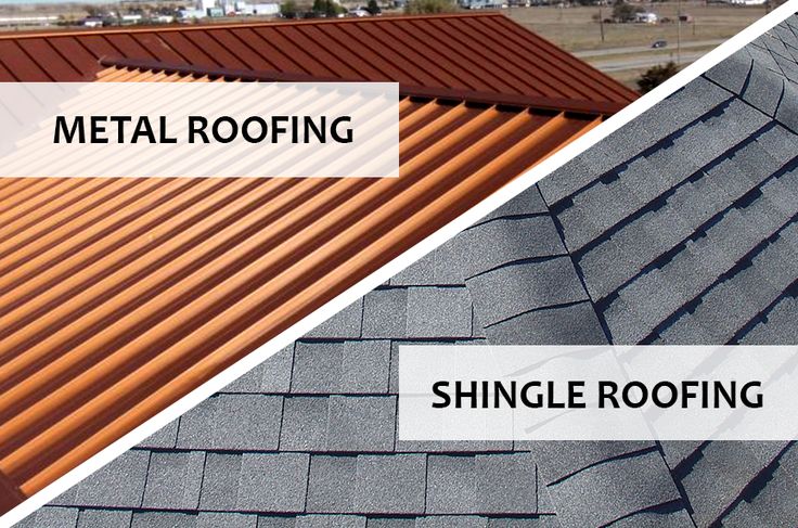 What roof is best for your home - Architectural shingles vs. metal roofing
